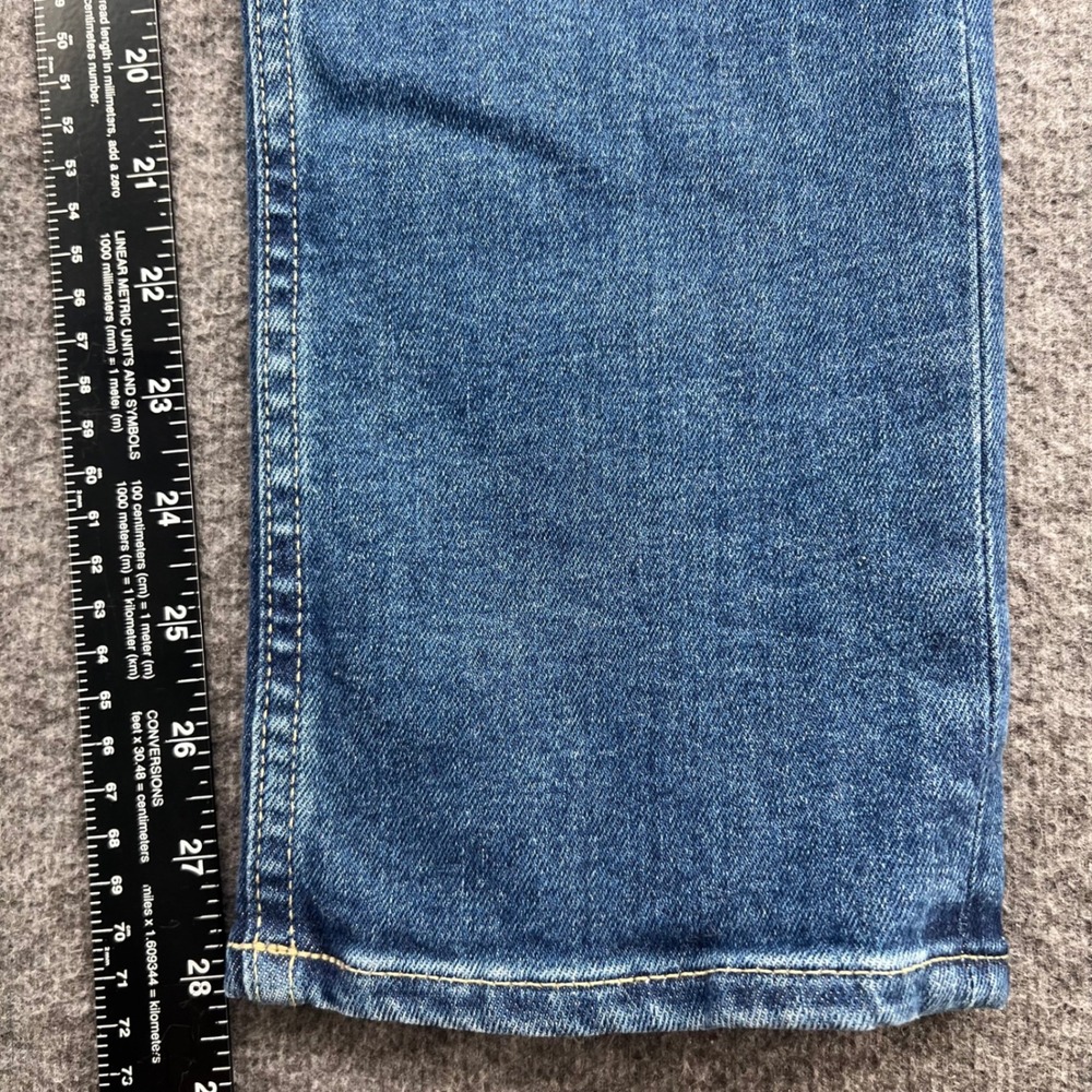 Gap Vintage Slim Mid Rise Jeans Womens 27 4R Medium Wash Patch Pocket Denim - Picture 13 of 14